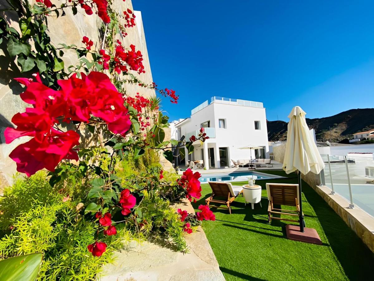 Dream Villa With Heated Pool, Rooftop & Ocean Views Mogán Extérieur photo